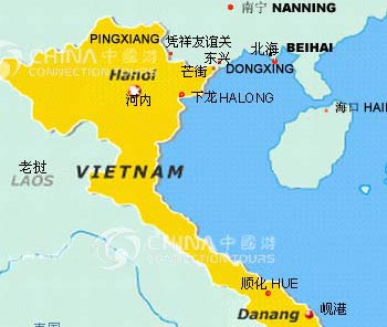 Location Map of Beihai