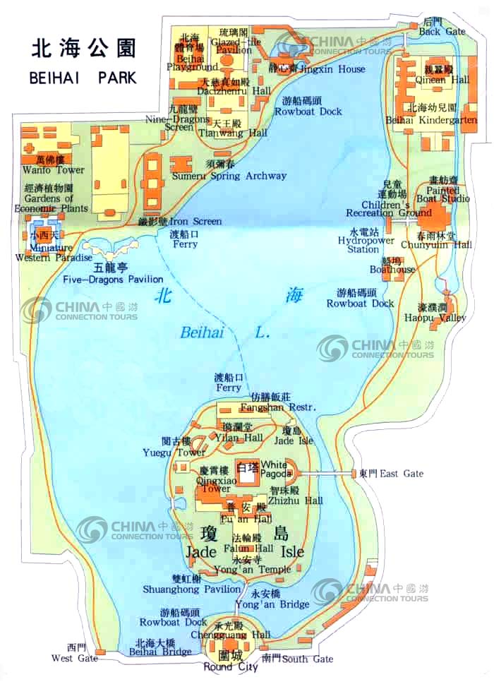 Beijing Park Map