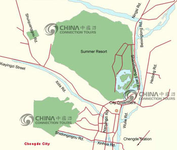 Chengde City Map