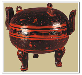 Chinese lacquer ware excavated from Mawangdui, Hunan