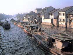 Grand Canal，built in the Sui Dynasty