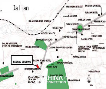 Dalian City Map