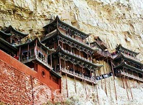 Hanging Monastery, Datong attractions, Datong Travel Guide