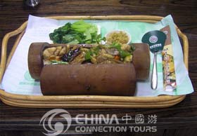 Guilin Bamboo-leaves-stuffed-with-sweet-rice, Guilin Restaurants, Guilin Travel Guide