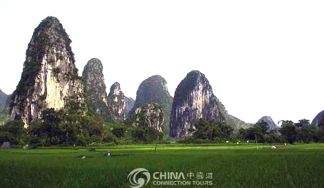 Guilin Grotesque Peak Village, Guilin Attractions, Guilin Travel Guide