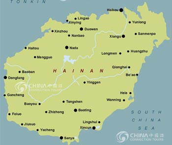 Hainan Provincial Map