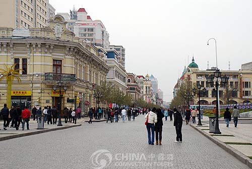 Harbin Central Street, Harbin Attractions, Harbin Travel Guide