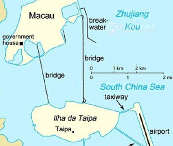 Macau City Map, Macau Maps