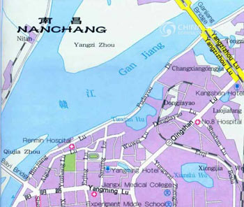 Nanchang City Map