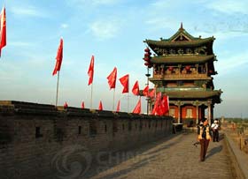 Ancient City Walls Gates of Pingyao