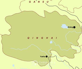 Qinghai Provincial Map