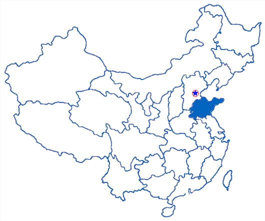 Shandong Map - Shandong Travel Guide