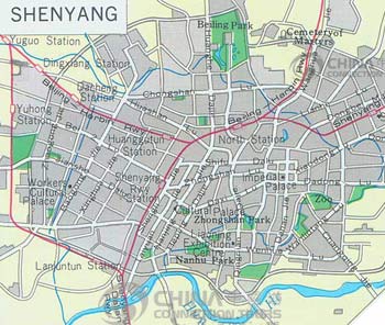Shenyang City Map
