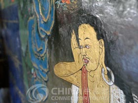 Fresco Painting of Shigatze Tashilhunpo Monastery, Shigatze Travel Guide, Tibet Travel Guide