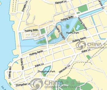 Xiamen Tourist Map