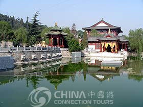 Nine-dragon pool of Huaqing Hot Spring, Xian Attractions, Xian Travel Guide